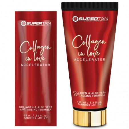 Колагенов ускорител SuperTan Collagen in Love 15 мл/150 мл