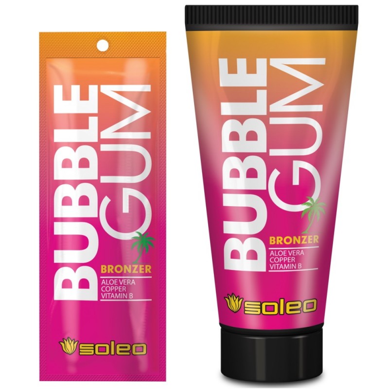 BUBBLE GUM Soleo Бронзант с L-tyrosine 100 мл