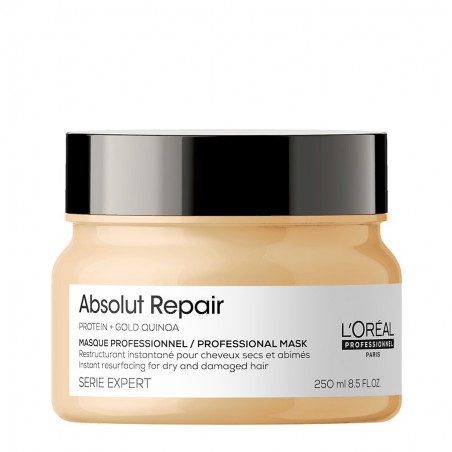 Златна маска за много изтощена коса L'Oreal Professionnel Absolut Repair Gold 250 мл
