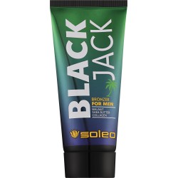 Soleo Basic Black Jack силен бронзант за солариум за мъже за дълбок тен, 150 ml